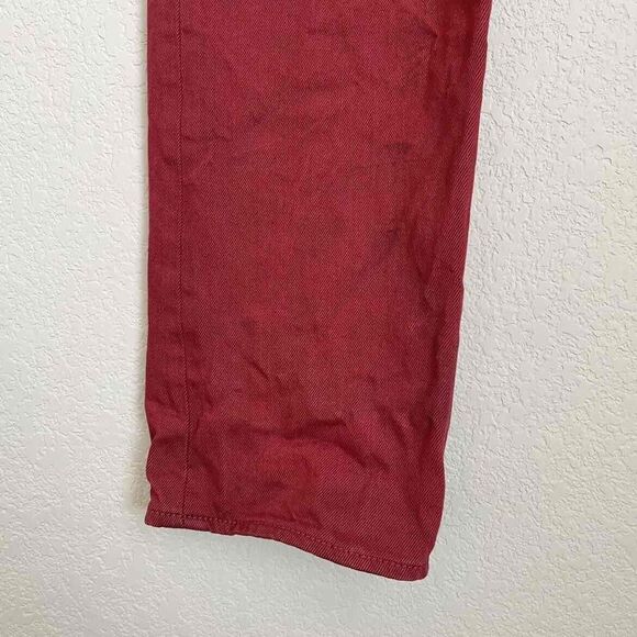 Levis 501 Mens Red Vintage Marlboro Style Jeans 36x30 Western Outdoor Casual - Picture 5 of 13
